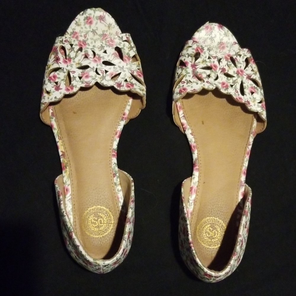 floral flats